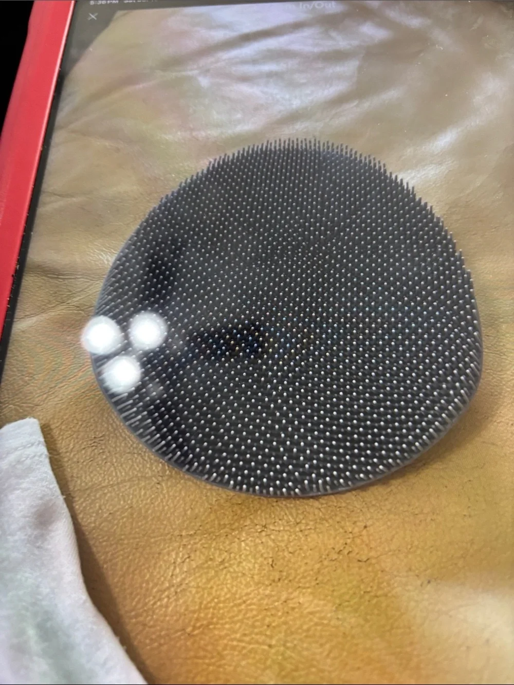 Gray Wash Cloth Holder for Home Bath